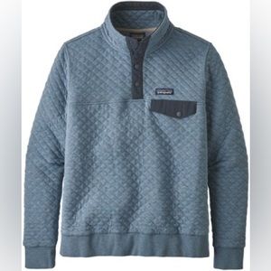 Patagonia women’s organic cotton quilted snap-t pullover